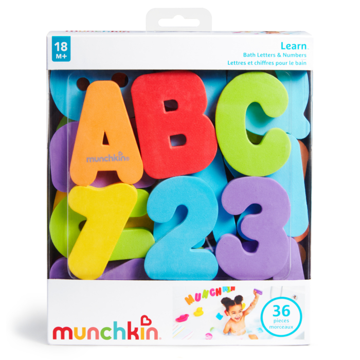 A-Z, 0-9 Badespielzeug Babybadewannen Baby Kinder Learn Buchstaben und Zahlen 